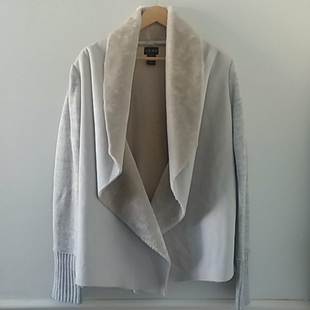 Faux fur sweater wrap - Picture 2 of 6
